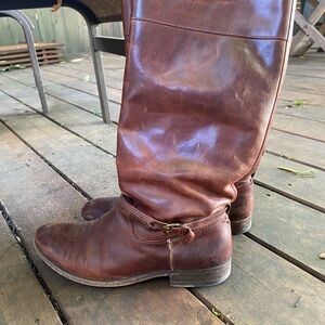 Frye Melissa Tall Seam Boots size 10